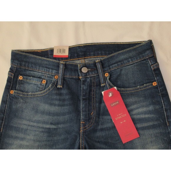 NWT Mens Levis 511 Slim Torrey Pine Stretch Denim 045111933 Blue Jeans 29/30 - Picture 3 of 8